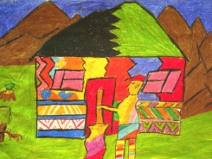 Ndebele House